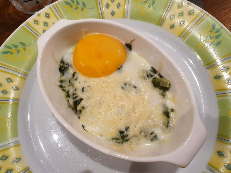 Cliquez pour zoomer ! Oeufs cocotte épinards et chorizo Thermomix par anna_b