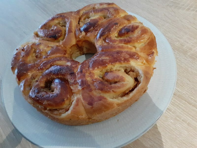 Cliquez pour zoomer ! Roulés aux pommes et à la cannelle Thermomix par noib