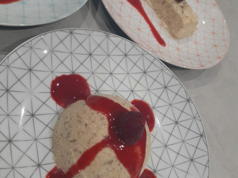 Cliquez pour zoomer ! Nougat glacé Thermomix par noib