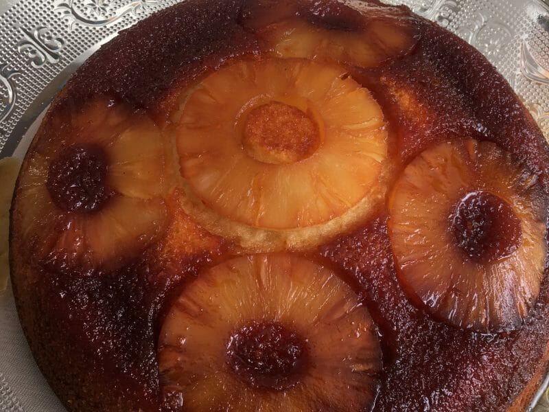 Cliquez pour zoomer ! Gâteau renversé à l’ananas Thermomix par justine_123