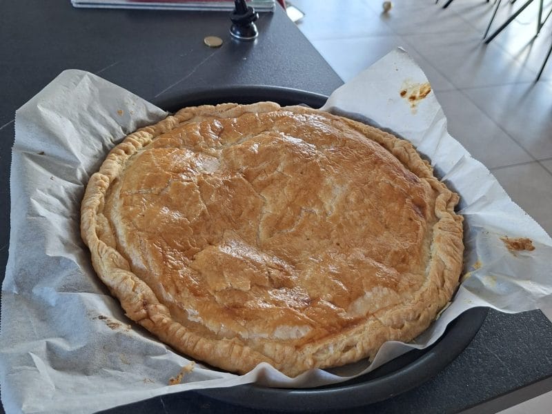 Cliquez pour zoomer ! Galette des rois à la frangipane Thermomix par manon_152