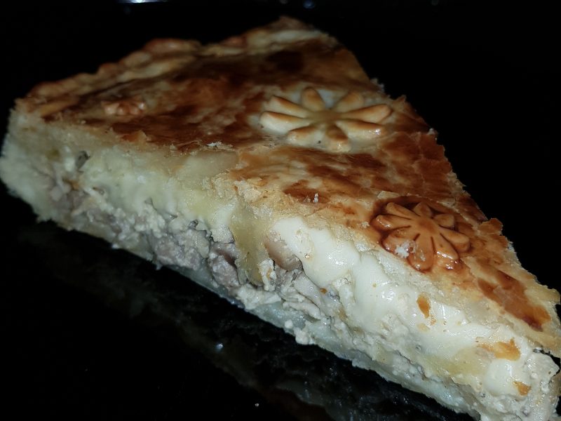 Cliquez pour zoomer ! Tourte au poulet et aux champignons Thermomix par coraliefathisami