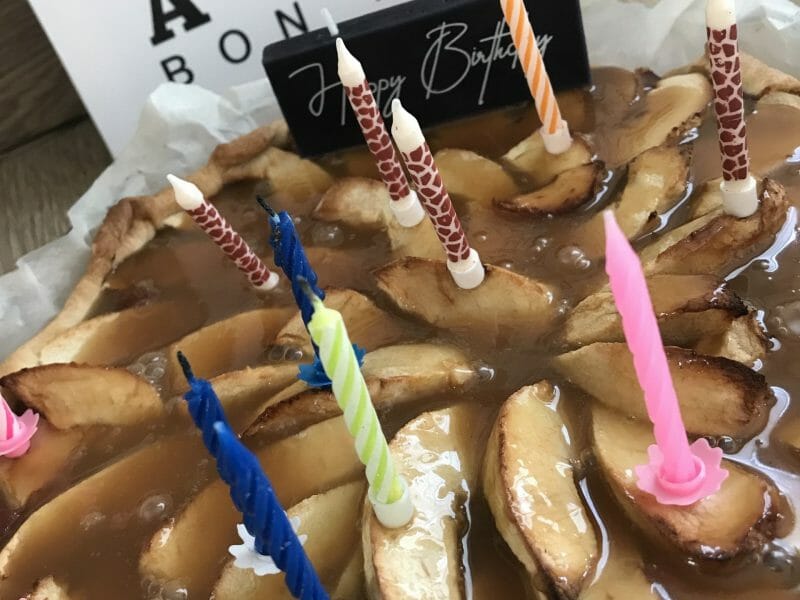 Cliquez pour zoomer ! Tarte pom’pote et caramel beurre salé Thermomix par chaboussit