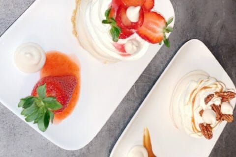 Cliquez pour zoomer ! Mini pavlova aux fraises Thermomix par wab6