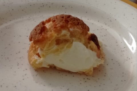 Cliquez pour zoomer ! Choux craquelin fraises chantilly Thermomix par ma29