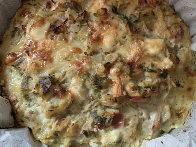 Cliquez pour zoomer ! Tarte aux poireaux Thermomix par fannyfannoche2017