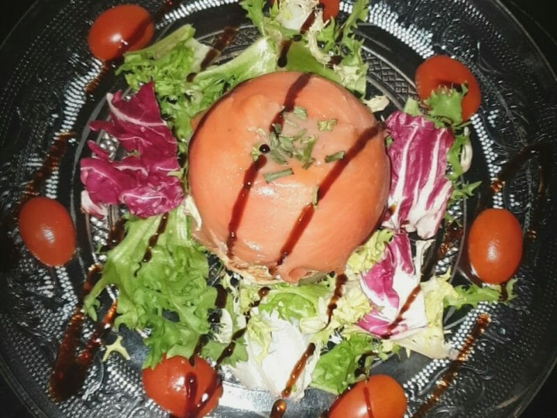 Cliquez pour zoomer ! Dôme de saumon cœur fondant Thermomix par lolyta1009