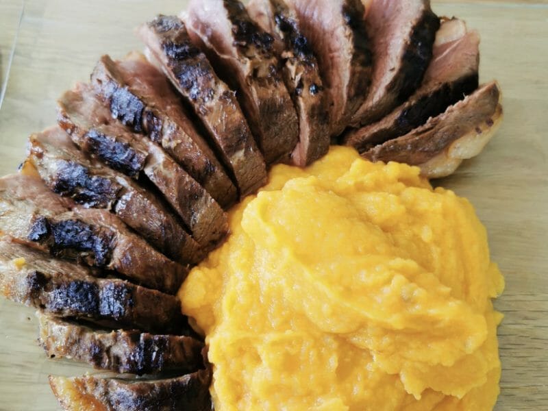 Cliquez pour zoomer ! Purée de pommes de terre et patates douces Thermomix par ana1114