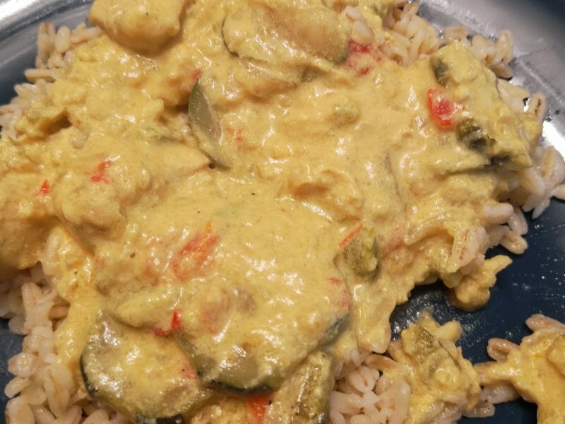 Cliquez pour zoomer ! Sauté de porc au curry Thermomix par florisl