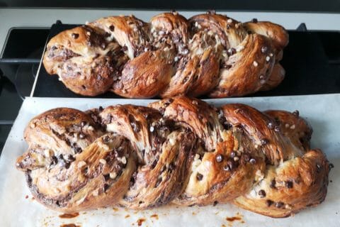Cliquez pour zoomer ! Brioche tressée à la mie filante Thermomix par florisl