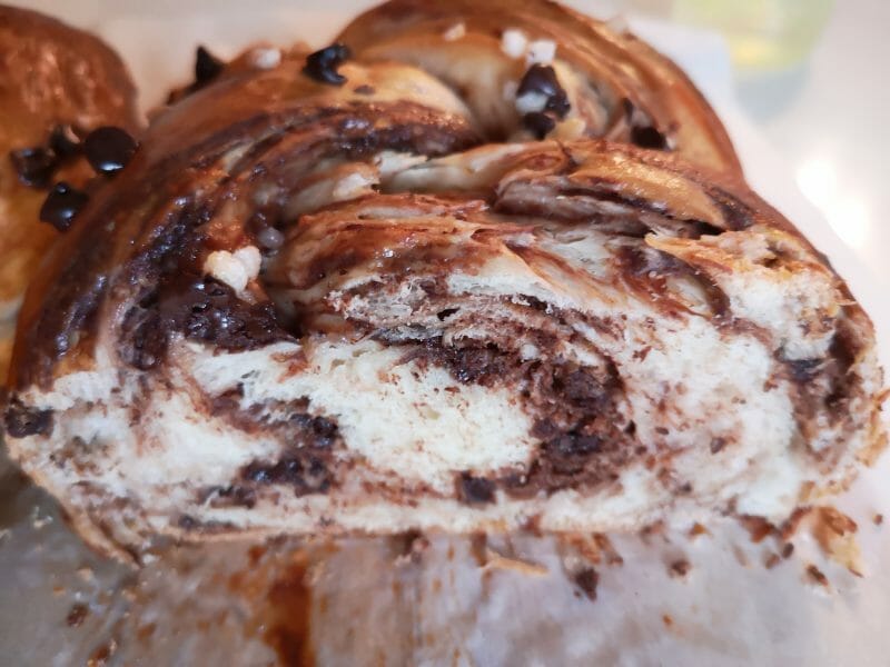 Cliquez pour zoomer ! Brioche tressée à la mie filante Thermomix par florisl