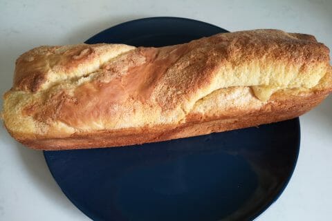 Cliquez pour zoomer ! Brioche à la crème d’amande Thermomix par florisl