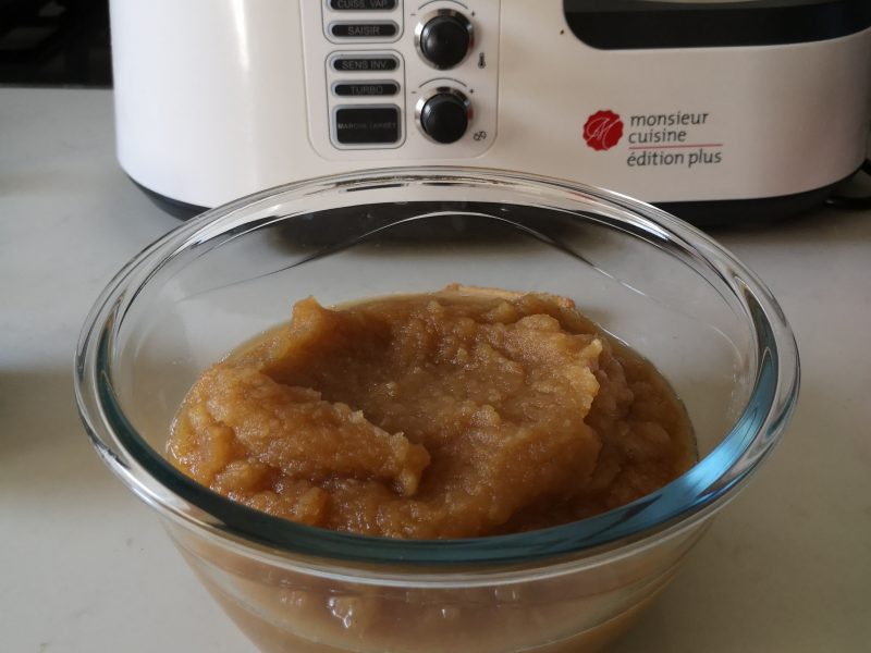 Cliquez pour zoomer ! Compote de pomme Thermomix par florisl