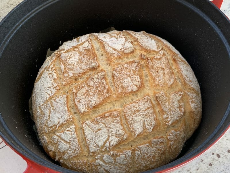 Cliquez pour zoomer ! Pain Cocotte Thermomix par zimbouli68