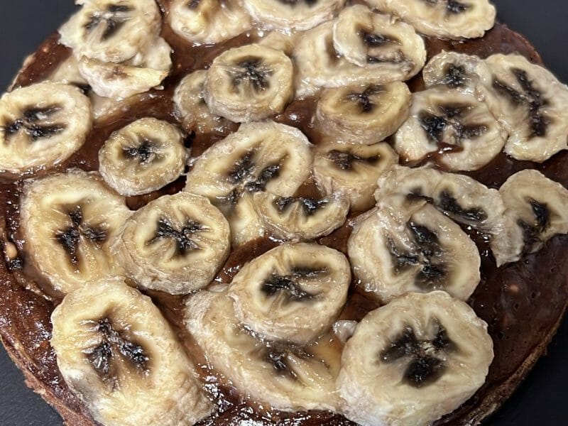 Cliquez pour zoomer ! Brownie fondant choco-banane Thermomix par cyrielle_22