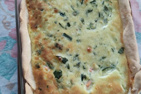 Cliquez pour zoomer ! Quiche saumon et courgettes Thermomix par sandrine_238