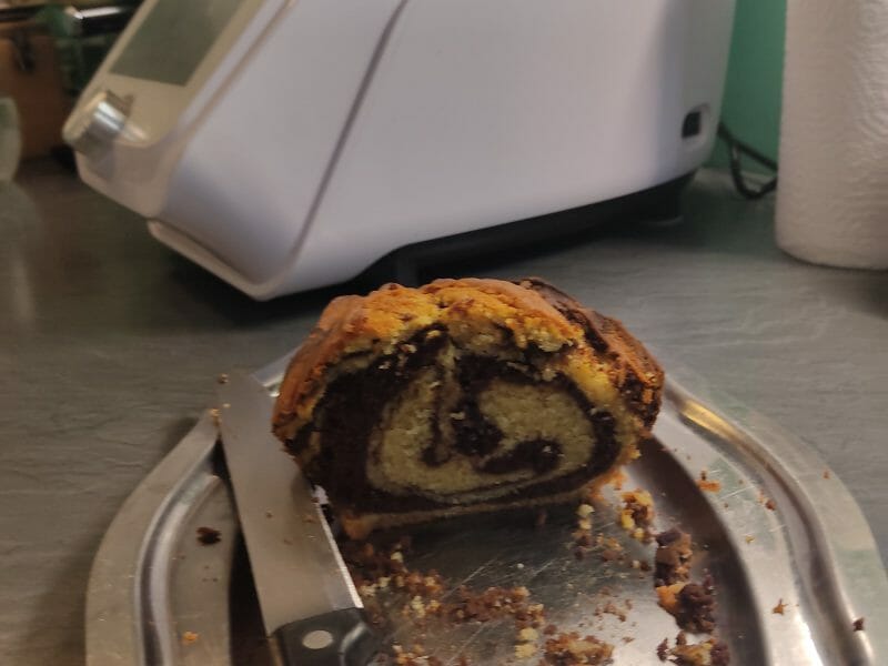 Cliquez pour zoomer ! Marbré au chocolat Thermomix par sandrine_238