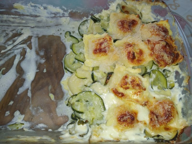 Cliquez pour zoomer ! Gratin de ravioles aux courgettes Thermomix par sandrine_238