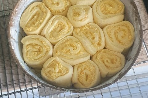 Cliquez pour zoomer ! Brioche à la crème d’amande Thermomix par sandra_151