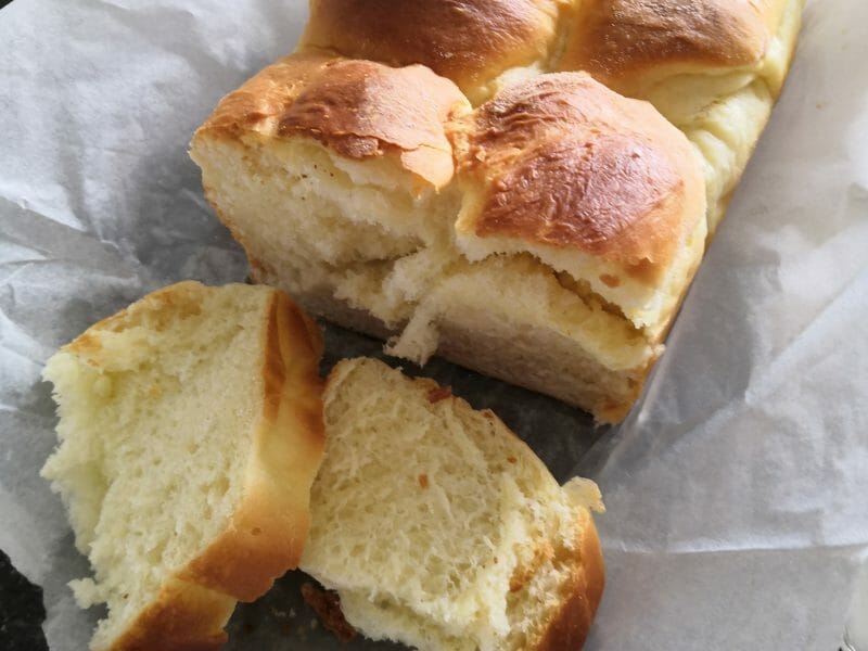 Cliquez pour zoomer ! Brioche sans beurre, sans oeufs Thermomix par Pakale