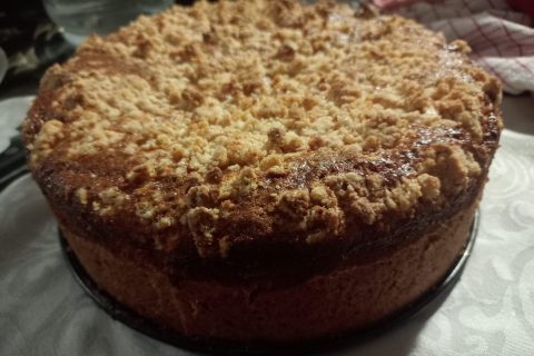 Cliquez pour zoomer ! Tarte aux pommes façon crumble Thermomix par colibri11100