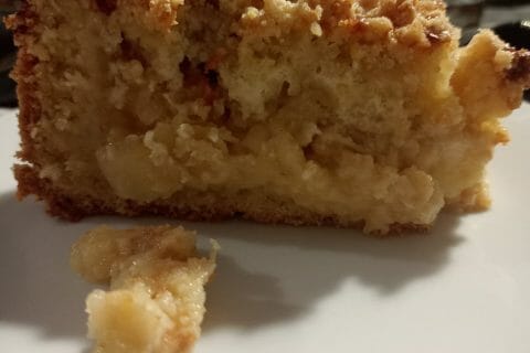 Cliquez pour zoomer ! Tarte aux pommes façon crumble Thermomix par colibri11100