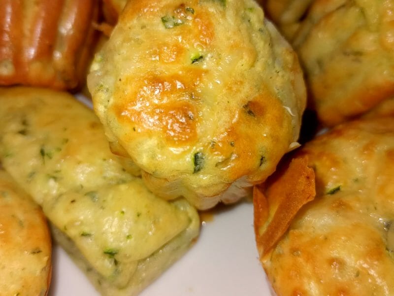 Cliquez pour zoomer ! Bouchées courgettes mozzarella Thermomix par colibri11100