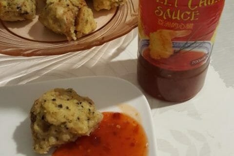 Cliquez pour zoomer ! Boulettes au pain à la sauce soubise Thermomix par Shaaz