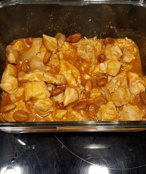 Cliquez pour zoomer ! Poulet aux amandes Thermomix par Shaaz