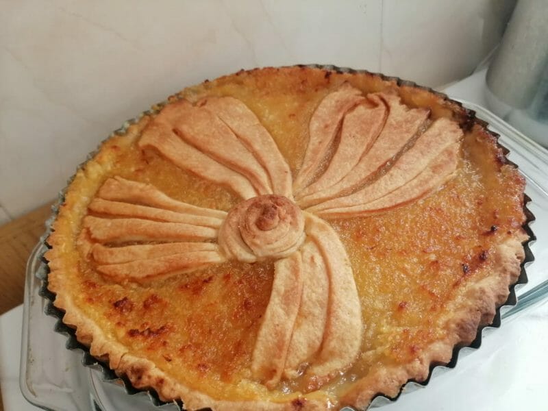 Cliquez pour zoomer ! Tarte pommes râpées citron Thermomix par bayane22