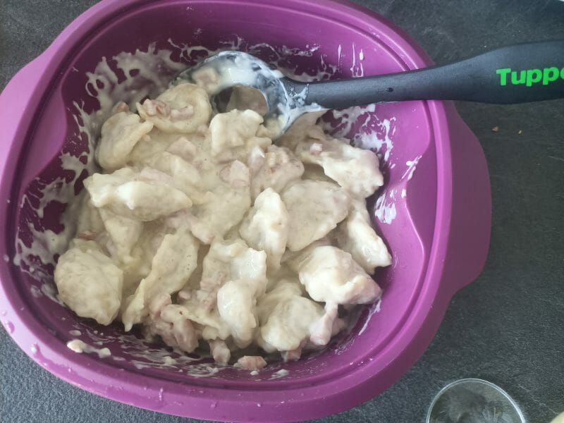 Cliquez pour zoomer ! Knepps à la crème et aux lardons Thermomix par Poupou Aurélie