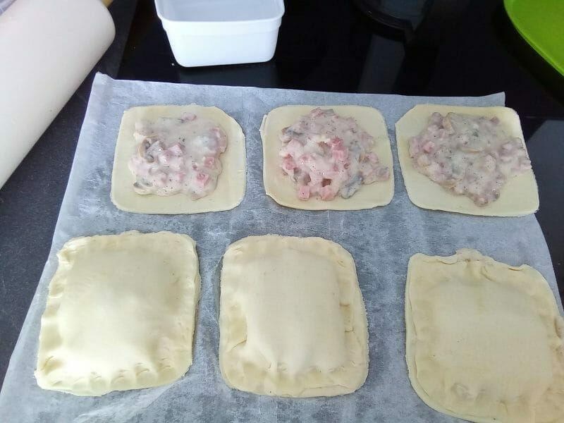 Cliquez pour zoomer ! Friands jambon, champignons et fromage Thermomix par Poupou Aurélie