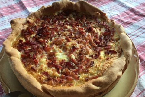 Cliquez pour zoomer ! Zwiebelkuchen – gâteau aux oignons Thermomix par fee_gourmande