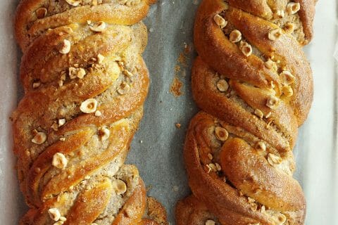 Cliquez pour zoomer ! Brioche tressée aux noisettes Thermomix par fleurdecactus63