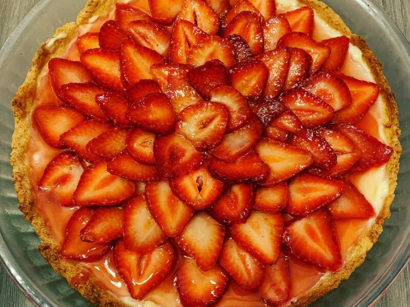 Cliquez pour zoomer ! Tarte aux fraises Thermomix par jessica37009