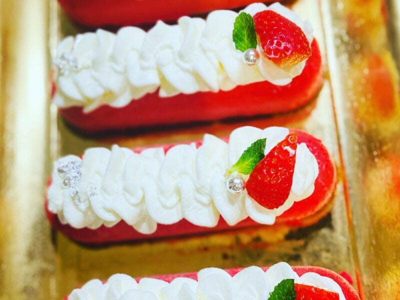 Cliquez pour zoomer ! Bavarois aux fraises Thermomix par dinadina