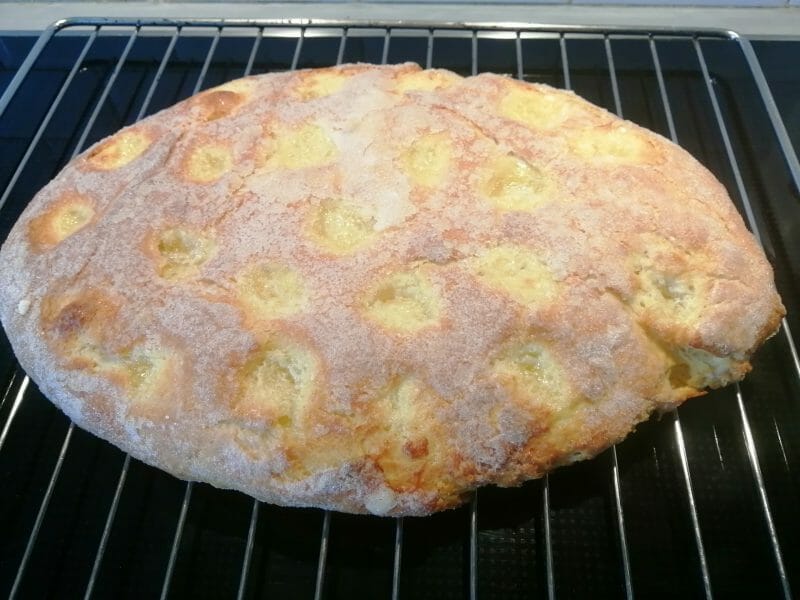 Cliquez pour zoomer ! Fougasse d’Aigues-Mortes Thermomix par tiwara
