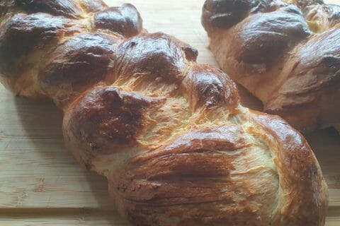 Cliquez pour zoomer ! Brioche tressée à la mie filante Thermomix par Gautier
