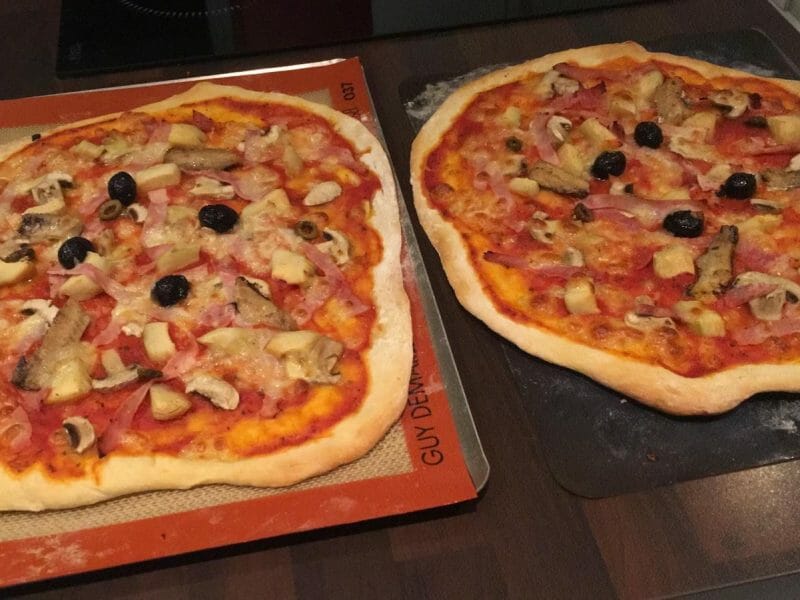 Cliquez pour zoomer ! Pizza capricciosa Thermomix par na_11