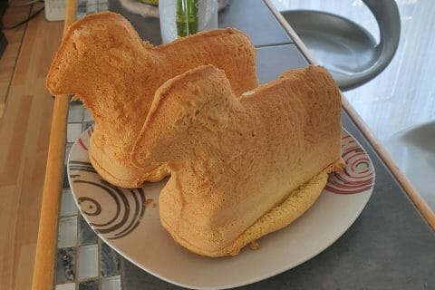 Cliquez pour zoomer ! Lamala (agneau de Pâques) Thermomix par Mailianice