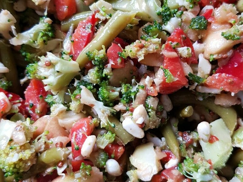 Cliquez pour zoomer ! Salade de brocolis Thermomix par clara_31