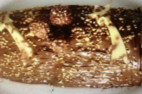 Cliquez pour zoomer ! Bûche Ferrero Rocher Thermomix par Louloulaboutique
