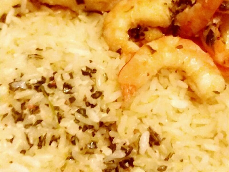 Cliquez pour zoomer ! Crevettes à l’ail Thermomix par Louloulaboutique