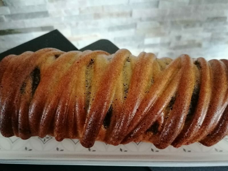 Cliquez pour zoomer ! Marbré au chocolat Thermomix par Ju76