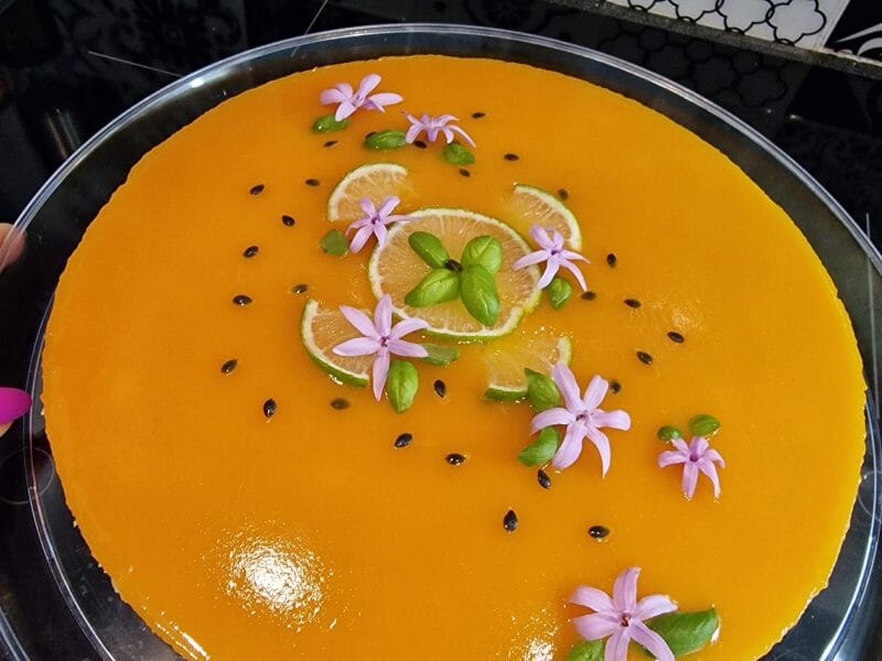 Cliquez pour zoomer ! Bavarois aux fruits de la passion Thermomix par verobqt77