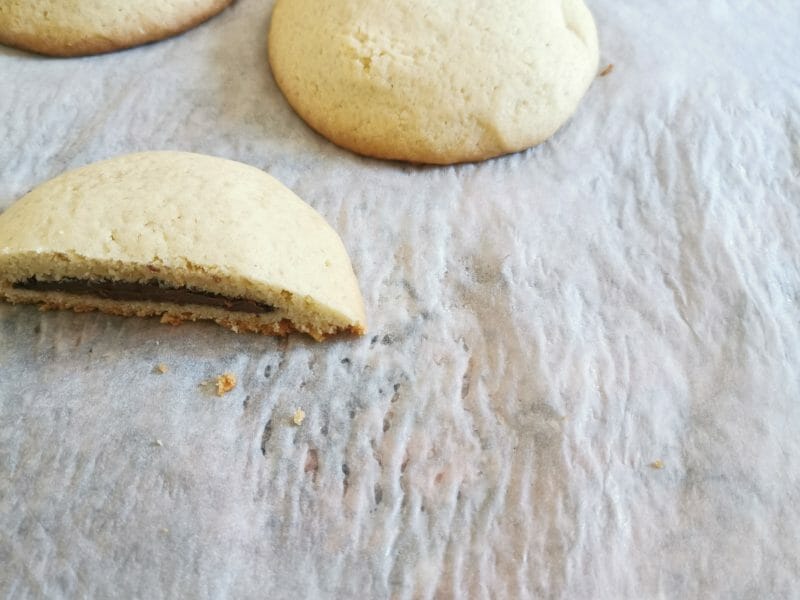 Cliquez pour zoomer ! Cookies fourrés au nutella Thermomix par florianeluca