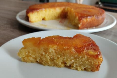 Cliquez pour zoomer ! Gâteau renversé à l’ananas Thermomix par steph Nd's