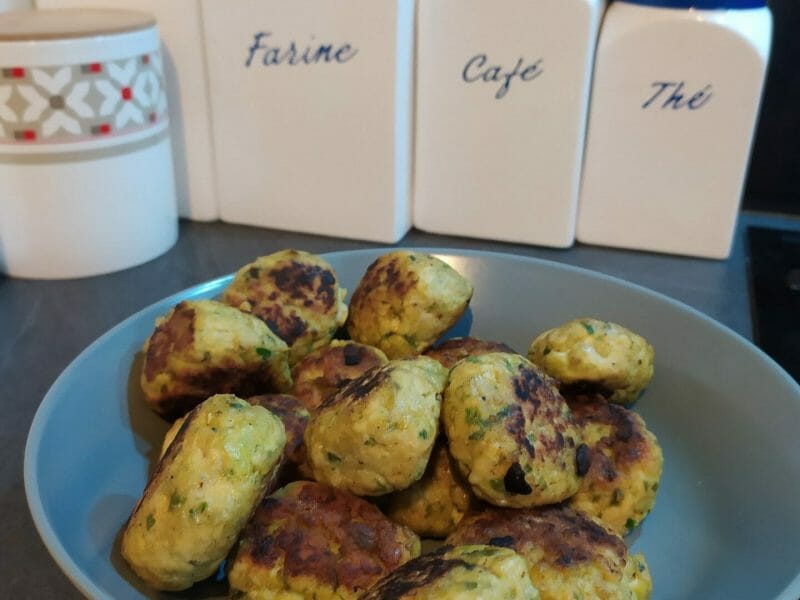 Cliquez pour zoomer ! Boulettes de poulet aux olives Thermomix par chachou219