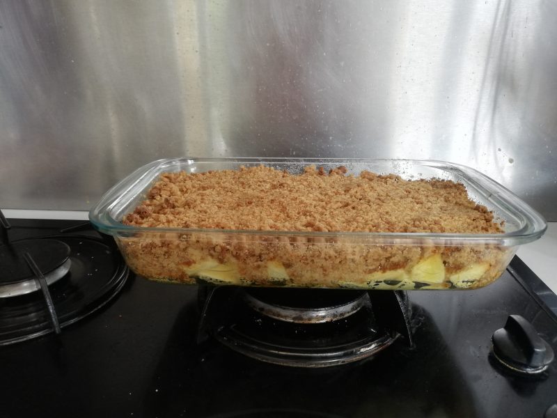 Cliquez pour zoomer ! Crumble pommes, poires et spéculoos Thermomix par johanna12450