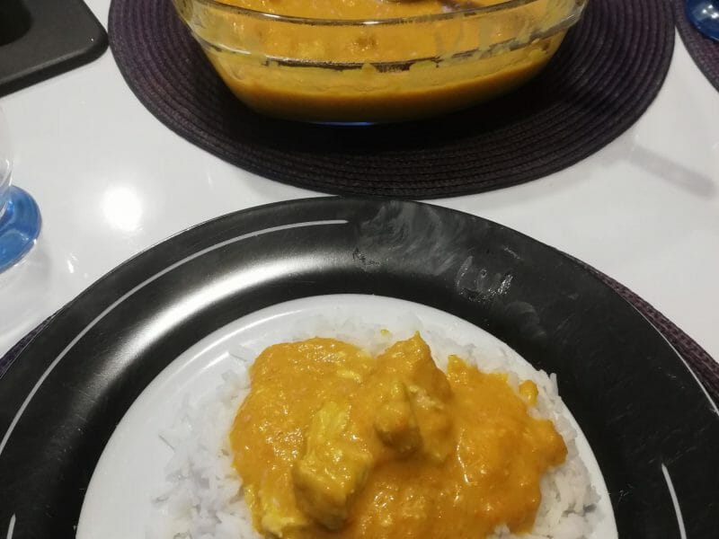 Cliquez pour zoomer ! Poulet coco aux 3 épices Thermomix par johanna12450